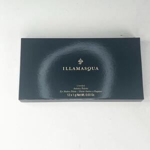 Illamasqua Unveiled Eyeshadow Palette Matte Satin Metallic 12 x 1g .03oz NIB